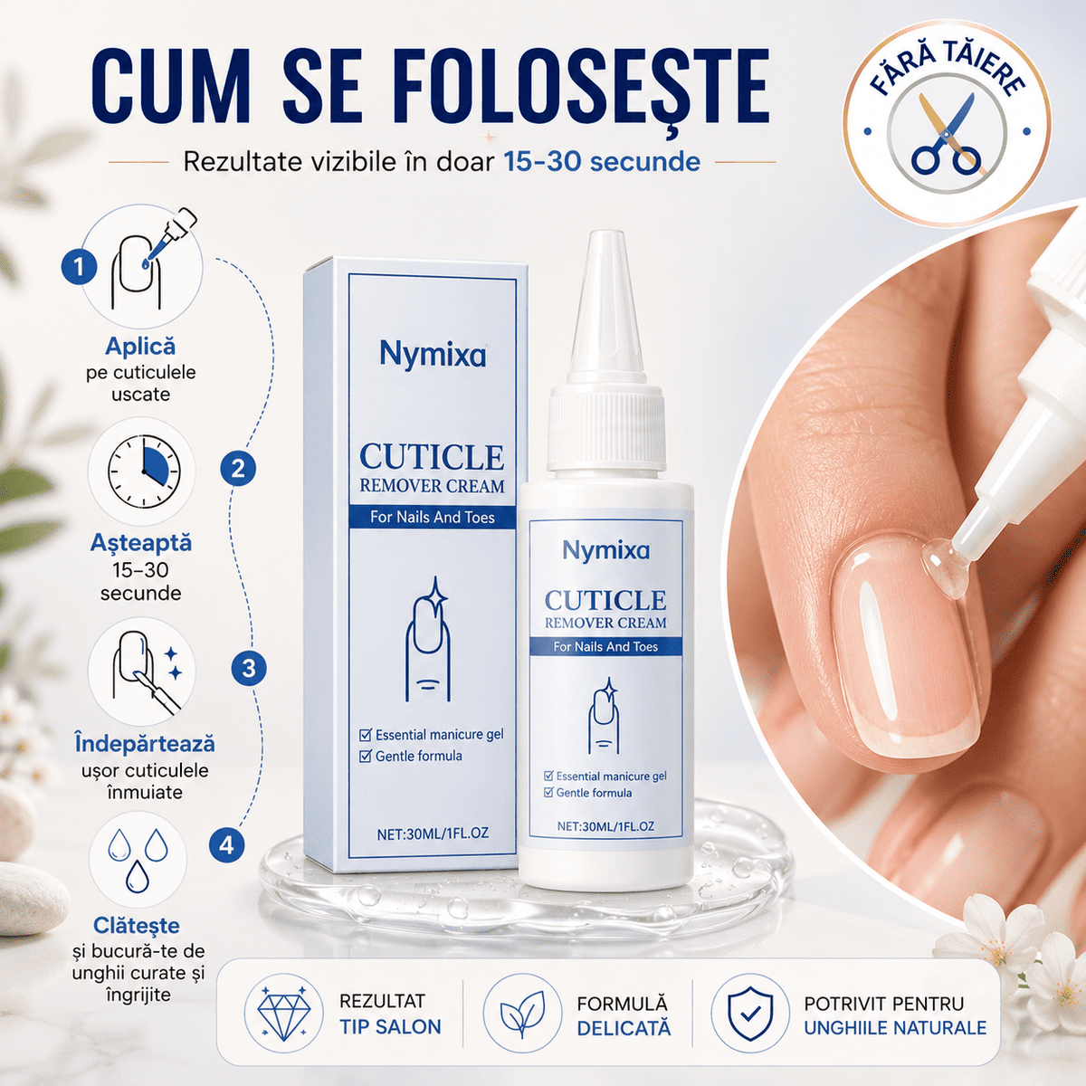 Gel îndepărtare cuticule